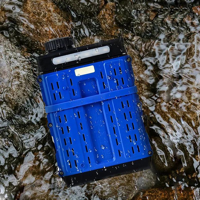 Aluminum-Air Battery Power Pack – Portable Emergency Energy with LED and DC Output