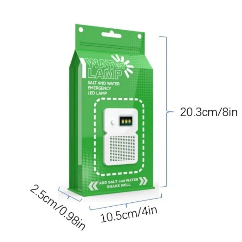 Long-lasting 200-hour emergency light — no batteries or charging required