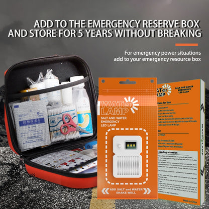 Lightweight waterproof saltwater light bag for hiking, camping, and blackout survival